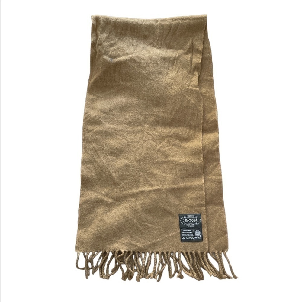 Vintage Eaton 100% Pure Wool Scarf
